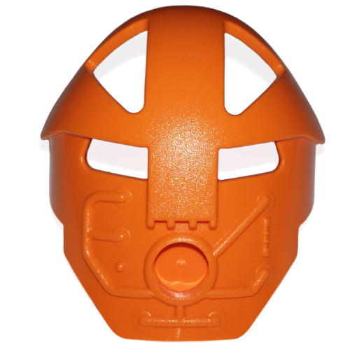 Lego Large Figure Mask Komau (Turaga) / Orange