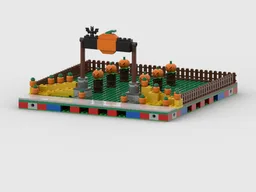 Halloween Pumpkin Patch based off set 40423 Halloween Hayride