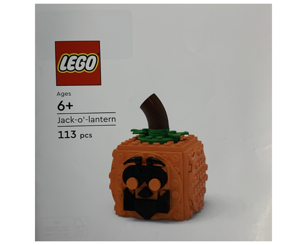 Lego Jack-o'-Lantern