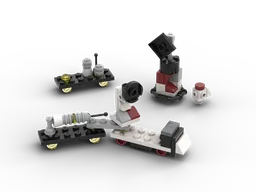 75011 Microscale Mobile Rocket Launcher (2013 study)