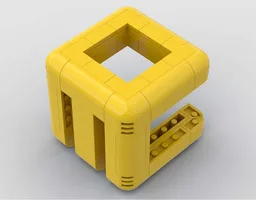 Three Sided Letter Block