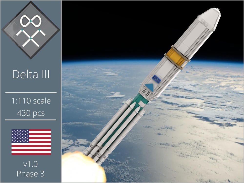 Lego 1:110 Delta III