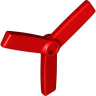 Lego Duplo Rotor 3 Blade for Small Helicopter Body (Propeller) / Red