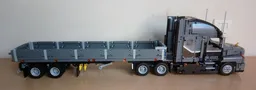 American-style 33' Drop-side semitrailer for 42078 Mack Anthem