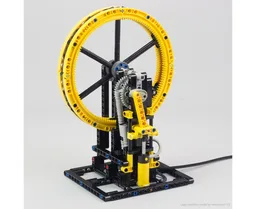 Vertical Lego Pneumatic Engine