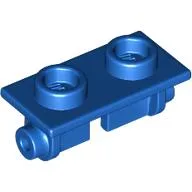 Hinge Brick 1 x 2 Top Plate Thin / Blue
