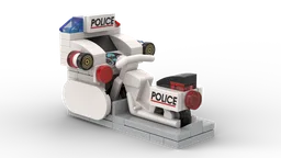 Police Motorbike Arcade Game