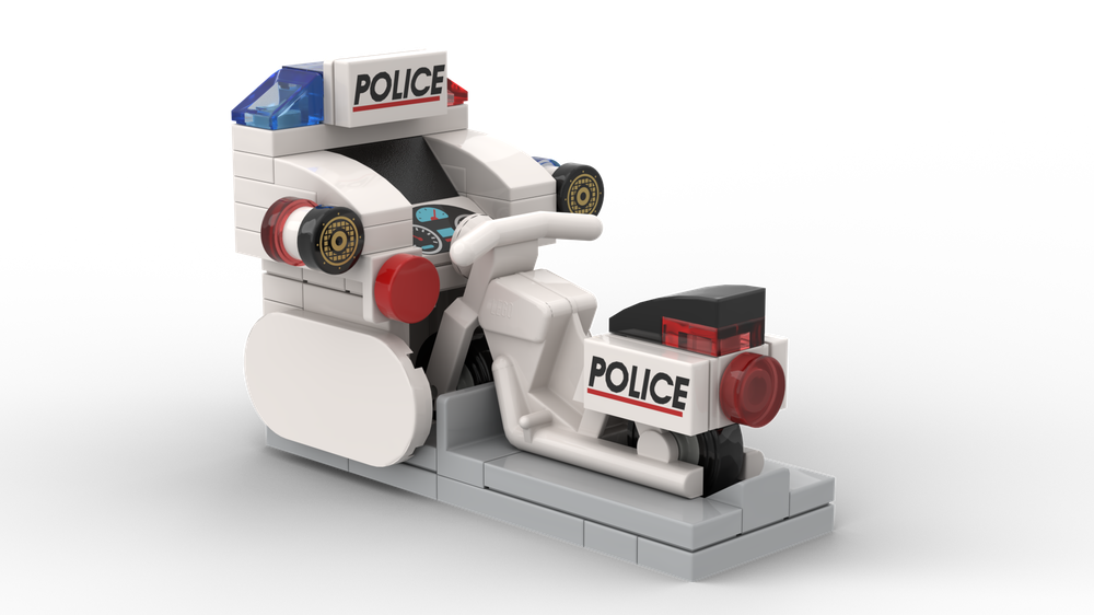 Lego Police Motorbike Arcade Game
