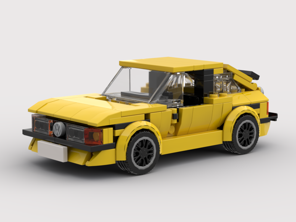 Lego 1981 Volkswagen Scirocco - 8 stud Wide