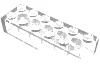 Brick 2 x 6 / Trans-Clear