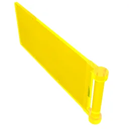 Flag 7 x 3 with Rod / Trans-Neon Green