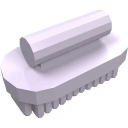 Equipment Animal Grooming Kit Brush Oval, Large / Lavender