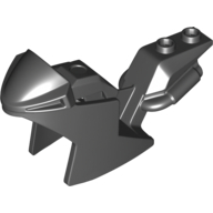Lego Fairing, Motorcycle, Racing (Sport) Bike / Black