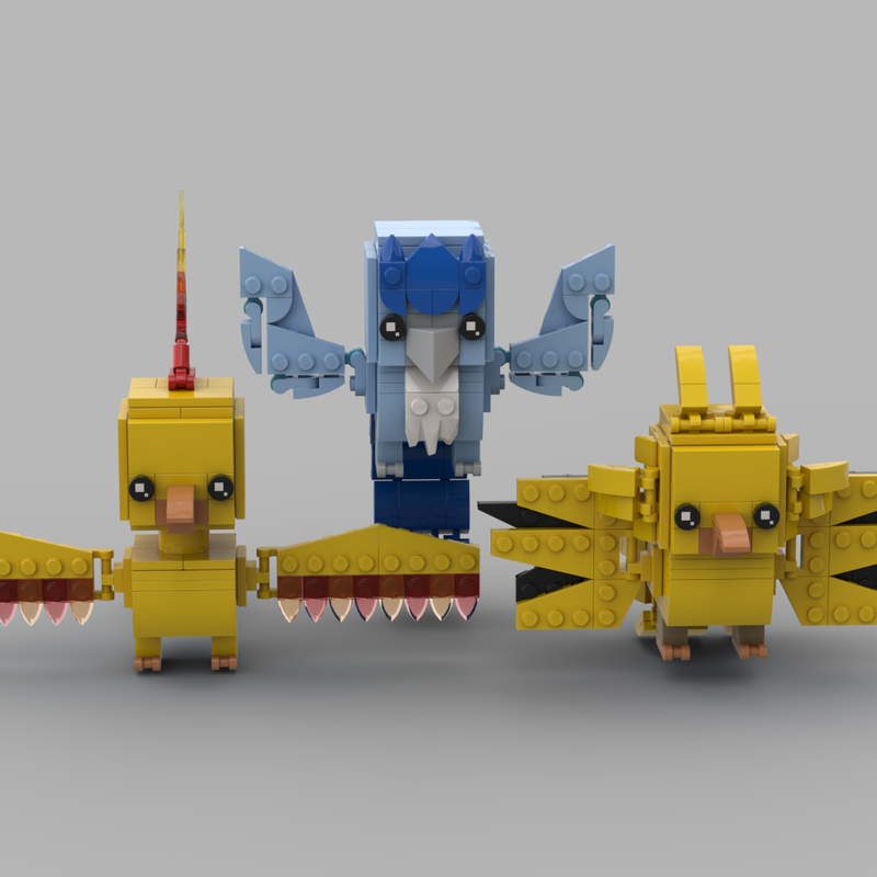Lego Kanto Legendary Birds (Pokemon)