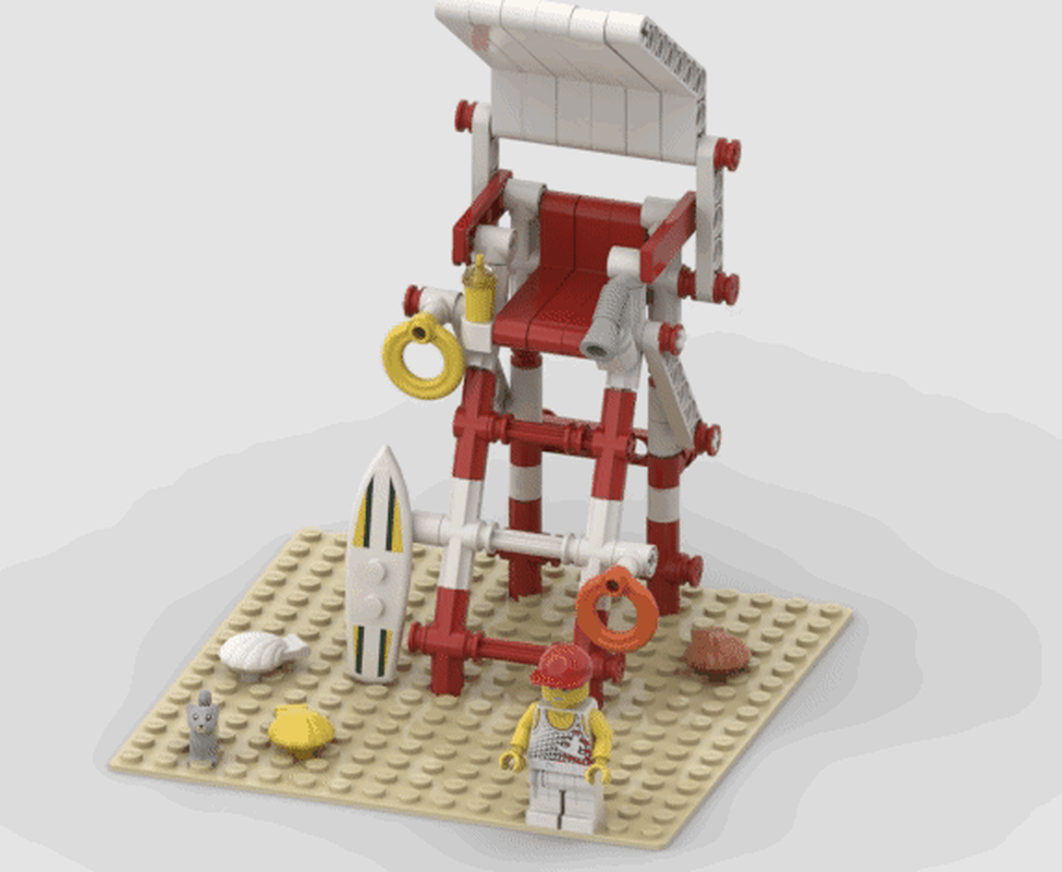 Lego Life-guard seat