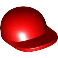 Hat / Cap Short Curved Peak / Red