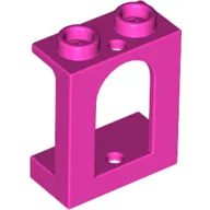 Window 1 x 2 x 2 Castle / Dark Pink