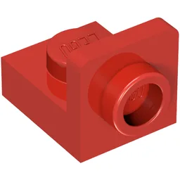 Bracket 1 x 1 - 1 x 1 Inverted / Red