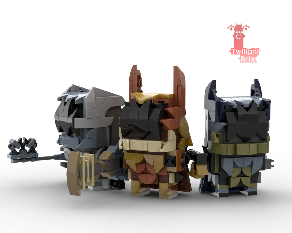 Lego Armored Wayfinder Trio - Kingdom Hearts Birth