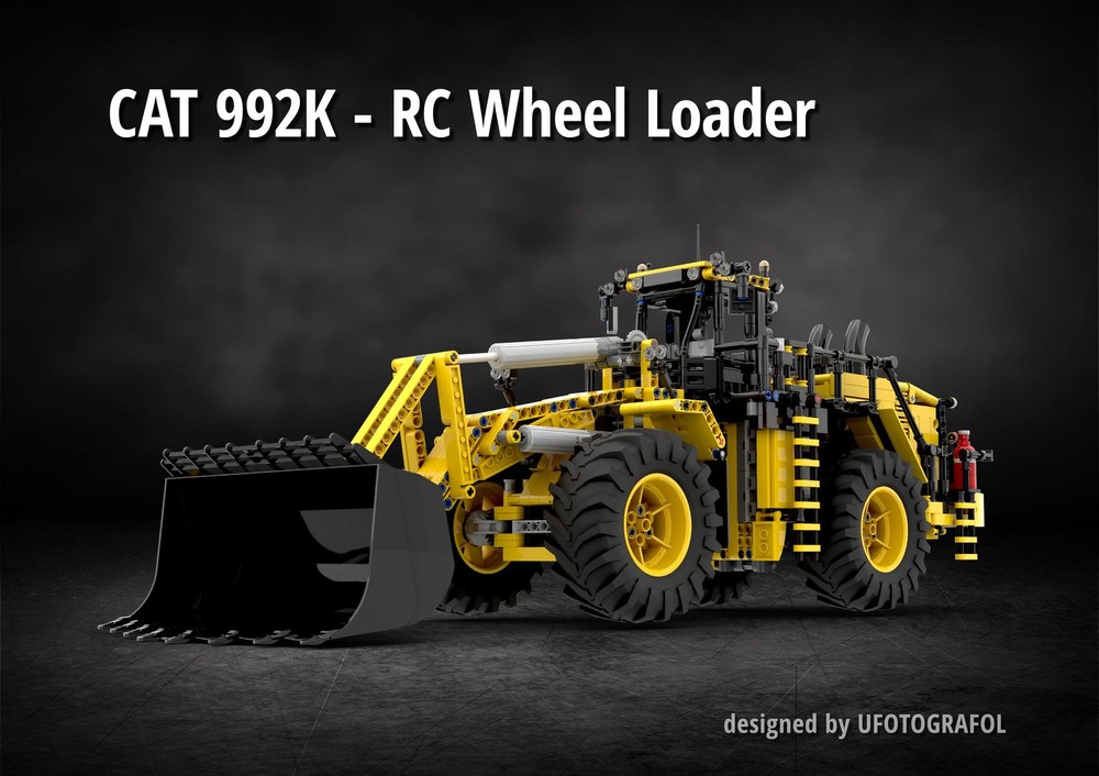 Lego CAT 992K - RC Wheel Loader
