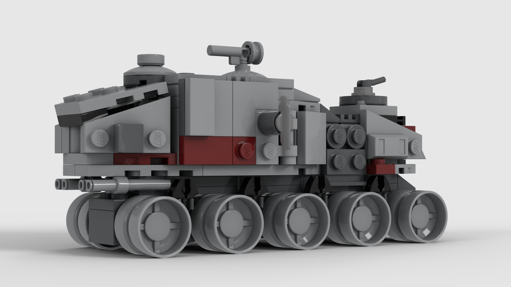 Lego 2bricks 1:360 Scale A6-Juggernaut (Clone Turbo Tank)