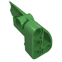 Technic Panel Fairing # 3 Small Smooth Long, Side A / Bright Green