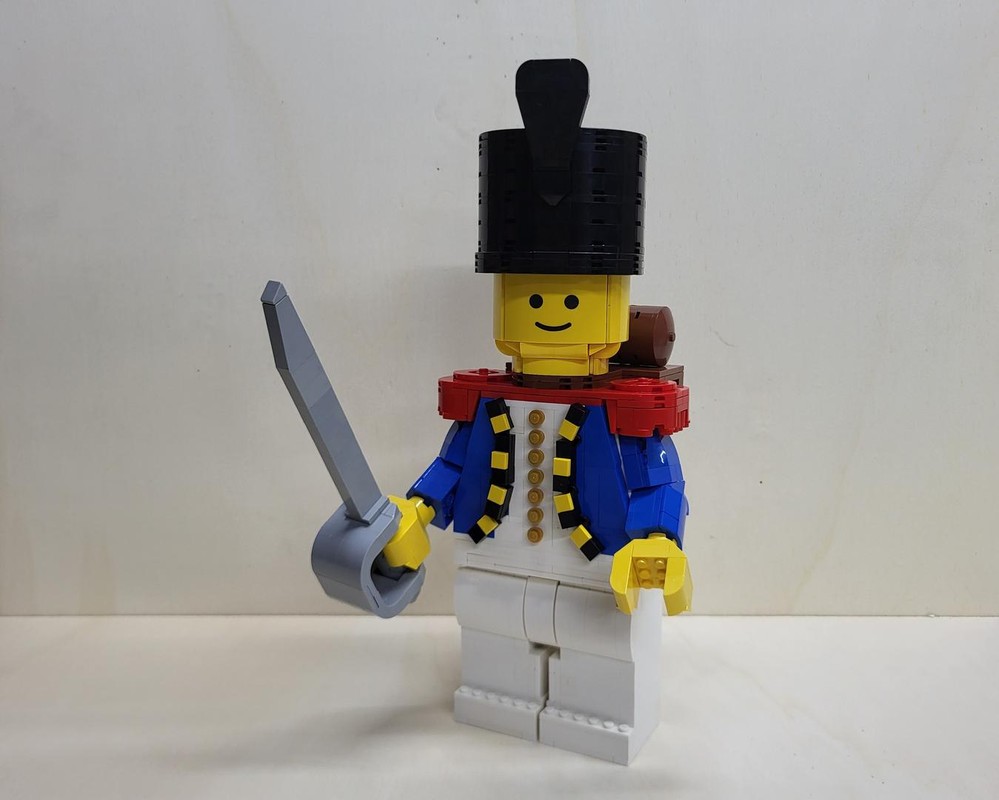Lego Up-Scaled Imperial Soldier Minifigure