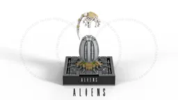 Micro ALIENS Egg & Facehugger : Desktop Version