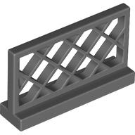 Lego Fence Lattice 1 x 4 x 2 / Dark Bluish Gray