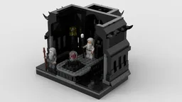 Duel between Gandalf and Saruman