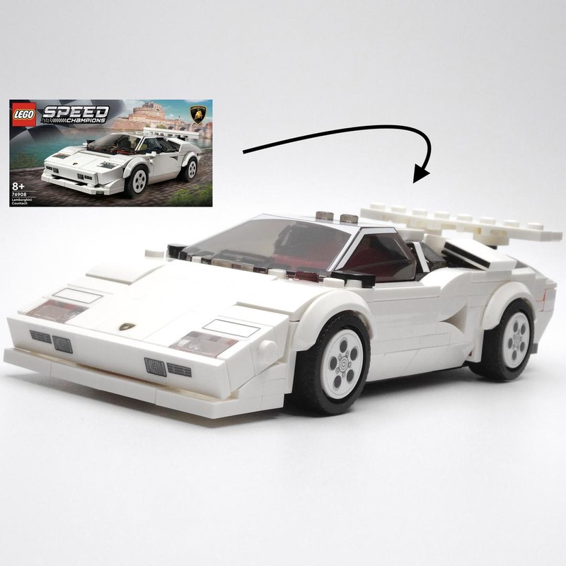 Lego Lamborghini Countach - 76908 conversion kit