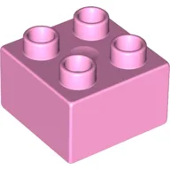 Duplo Brick 2 x 2 / Bright Pink
