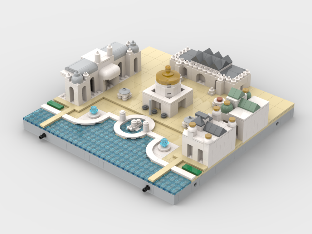 Lego Chicago World's Fair Grand Basin Part 2