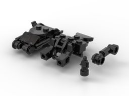 Micro Dark Knight The Bat & BatPod