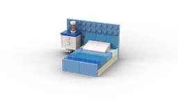 Lego bed 02 - Rich kid model