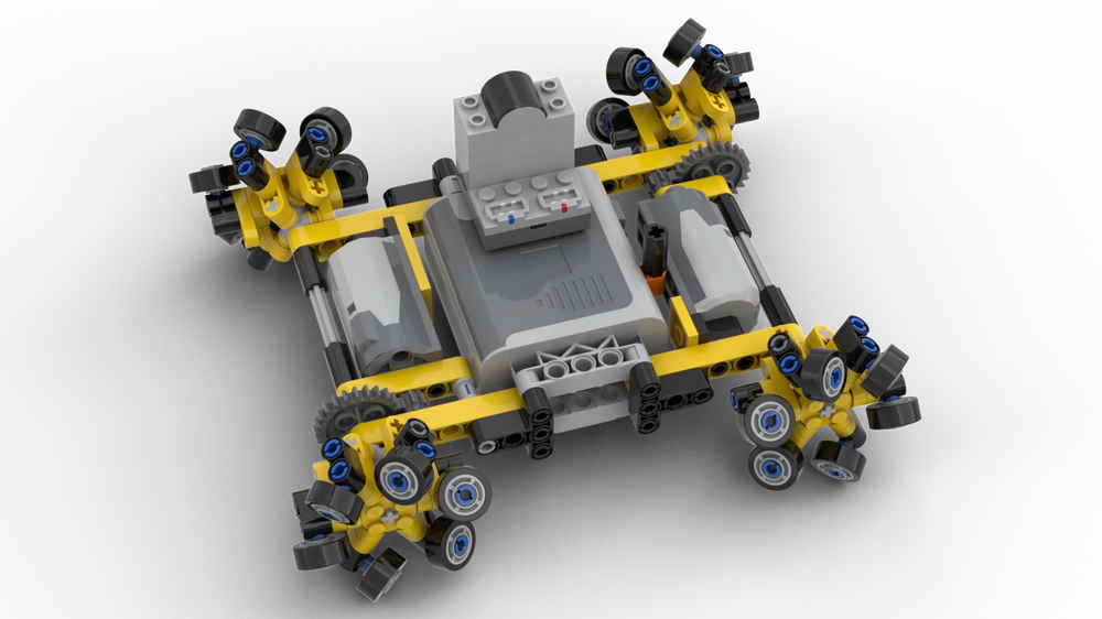 Lego Mecanum Wheel Car