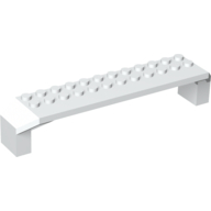Lego Brick Arch 2 x 14 x 2 1/3 / White