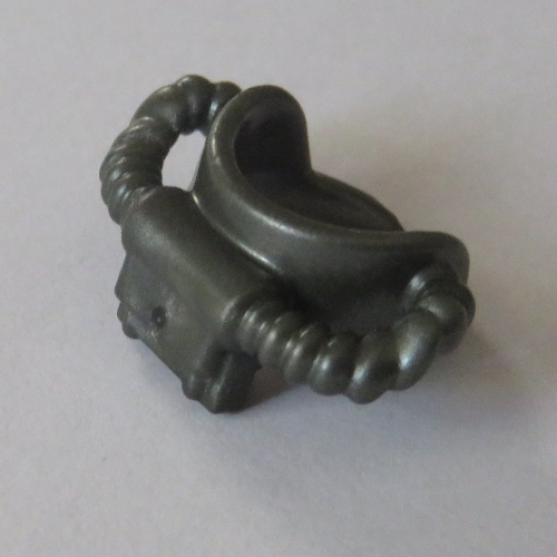 Lego Minifig Neckwear Breathing Apparatus (Cad Bane) / Pearl Dark Gray