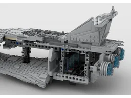 Leviathan Interdictor-Class Cruiser Alternate Build Using Set 75394