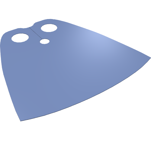 Lego Neckwear Cape, Standard [Traditional Starched Fabric] / Sand Blue