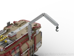 Improved crane arm for Behemoth Sandcrawler