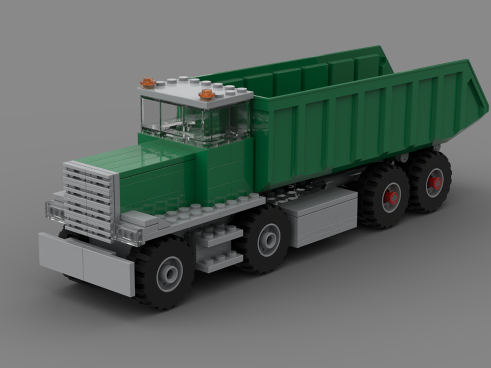 Lego 8X8 Quarry Dump Truck