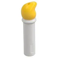 Duplo Candle with Yellow Flame Print