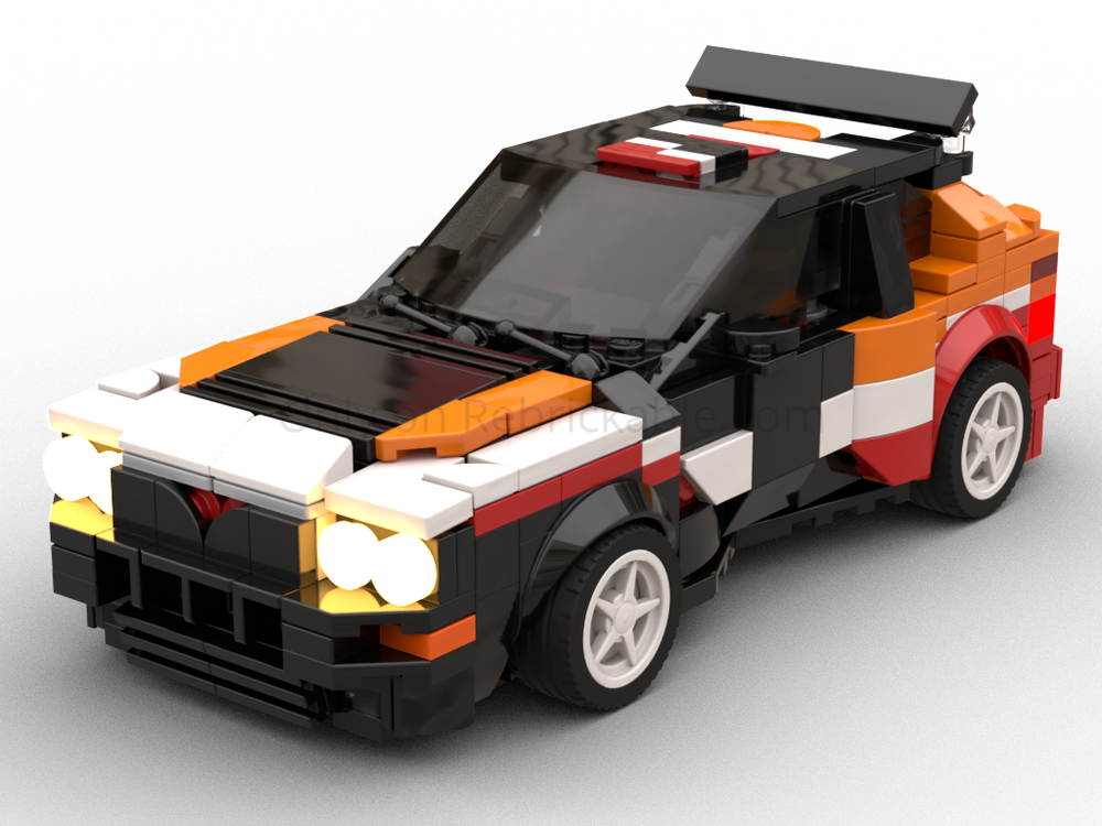 Lego Lancia Delta-NEW ZEALAND Rally 'AOTEAROA' Special Edition (LiTE series, class EVOplus)