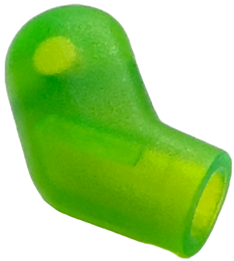 Lego Arm, Right / Trans-Bright Green