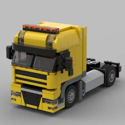 DAF XF semi-truck MOC