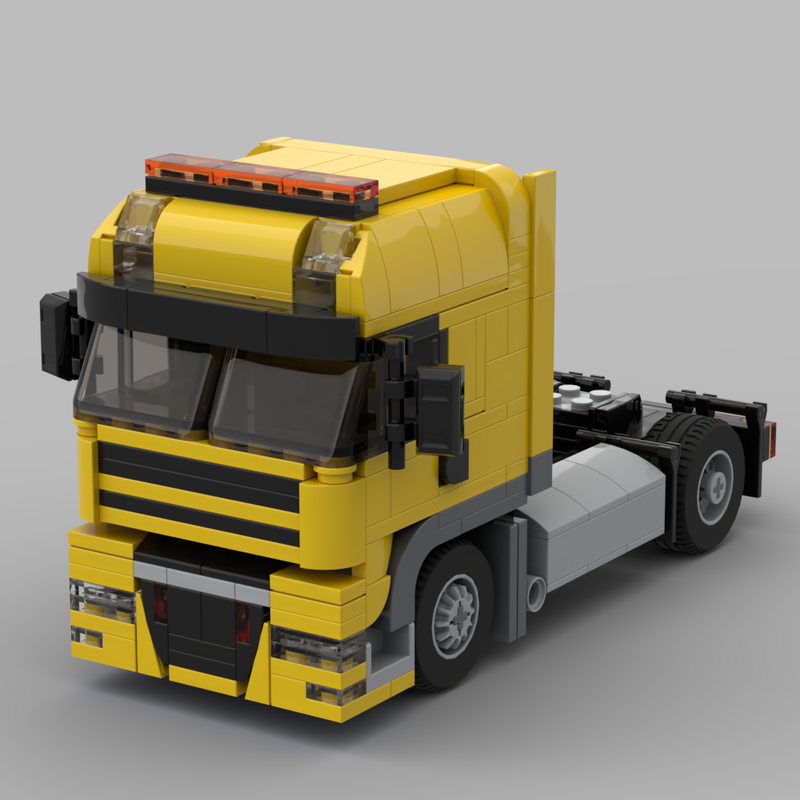 Lego DAF XF semi-truck MOC