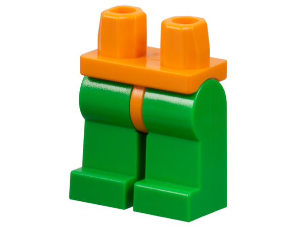 Lego Hips and Bright Green Legs