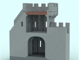Half Round Wall Tower