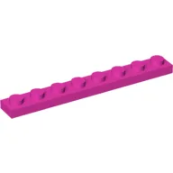 Plate 1 x 8 / Dark Pink